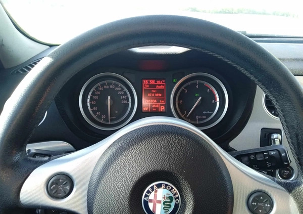 Alfa Romeo 159 cena 14900 przebieg: 291034, rok produkcji 2006 z Czerwieńsk małe 46